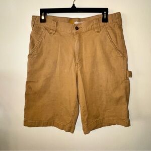 Carhartt Men's Khaki Brown Cargo Shorts